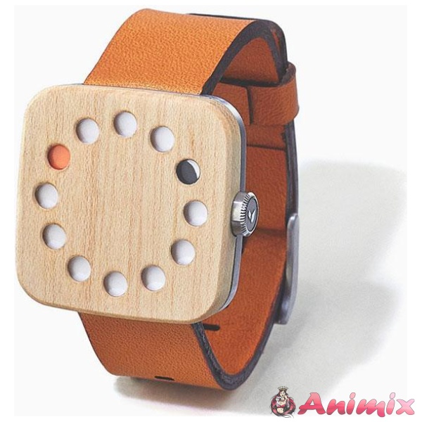 Smart watches wood edition