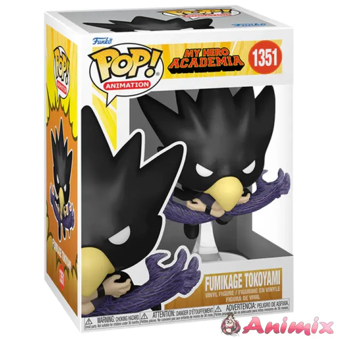 FN-POP-00067332_540x Funko Pop! Animation: My Hero Academia - Fumikage Tokoyami (Fallen Angel) - Image 1