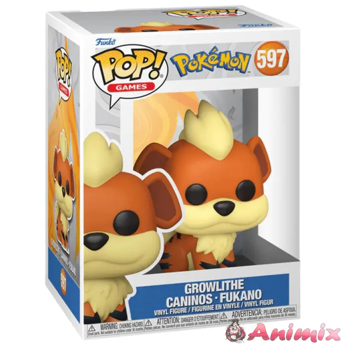 FUNKOPOP_-POKEMON-GROWLITHE_EMEA_540x Funko Pop! Games: Pokemon - Growlithe - Image 1