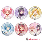 Puella Magi Madoka Magica: Shine Series Glitter Can Badge