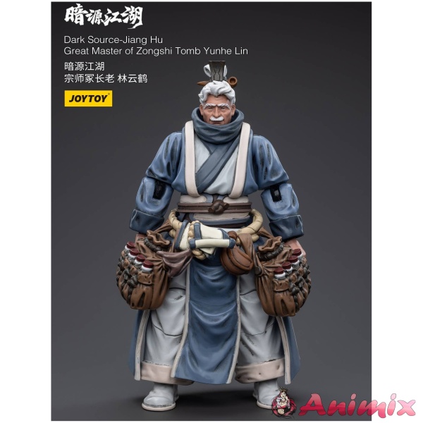1/18 Dark Source-Jiang Hu Great Master of Zongshi Tomb Yunhe Lin Action Figure