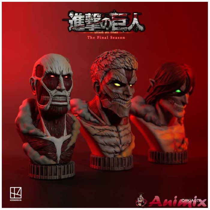 Attack on Titan: Attack on Titan 3D Bust Figure - Image 3