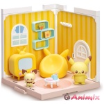 Pokemon Poke Peace House Living Room Pikachu & Pichu