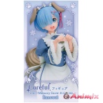 Re:Zero Starting Life in Another World Colorful Figure Rem Memory Snow Wanko Ver. Renewal
