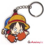 One Piece: Luffy Pinched Keychain