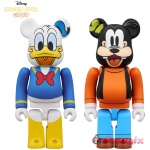 BE@RBRICK Donald Duck & Goofy 2Pcs Set