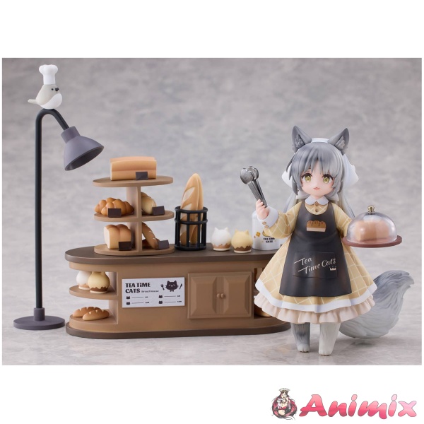 DLC Series Tea Time Cats Scene: Meow Town Bakery Clerk