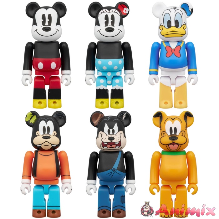 BE@RBRICK CHASE MICKEY MOUSE & FRIENDS 1Box 12pcs BE@RBRICK CHASE MICKEY MOUSE & FRIENDS 1Box 12pcs