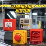BLINDBOX QueSera Series EMERGENGY BUTTON 1Box 4pcs