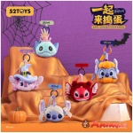 BLINDBOX Stitch Trick Or Treat Plush Strap 1Box 4pcs