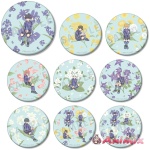 BLUE LOCK Trading Botania Matte Can Badge 1Box 9pcs