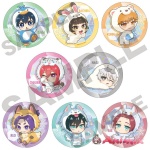 BLUE LOCK Trading Can Badge Kigurumi-nzu Cool 1Box 8pcs