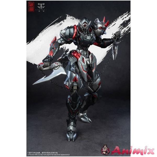 CD-07B Shadow Realm Zhan Ming - Black Phantom Alloy Action Figurine