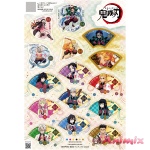 Demon Slayer: Kimetsu no Yaiba: 84 Yen Postage Stamp Sheet (Sticker Type)