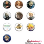 Final Fantasy VII Can Badge Collection Cloud Strife Vol. 2 1Box 10pcs