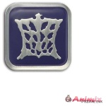 Final Fantasy XIV: Crafter Pin Badge [Leatherworker] (Reissue)