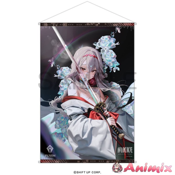 Goddess Of Victory: NIKKE: B2 Tapestry Guren: Black Shadow: Longing Flower