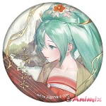 Hatsune Miku Pinback Button: Gao Shan Liu Shui Ver.