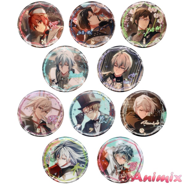 IDOLiSH7 Hologram Can Badge 2022 Anniversary Ver. 1Box 10pcs (Random)