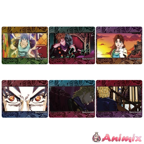 JoJo's Bizarre Adventure: Scene Photo Acrylic Badge Collection [OPver.][JF24] vol.1 1Box 6pcs
