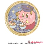 Kirby Of The Stars: Kirby Horoscope Collection Sparkly Glass Magnet G Libra