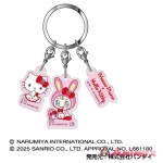 Mezzo Piano x Hello Kitty: Triple Acrylic Keychain 02 Cherry B