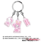 Mezzo Piano x Hello Kitty: Triple Acrylic Keychain 03 Angel A