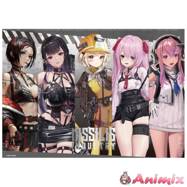 Nikke Goddess of Victory: A3 Metal Poster Missilis Industry