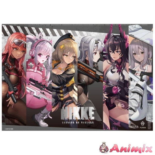 Nikke Goddess of Victory: A3 Metal Poster Shooting Gathered 02