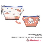 PEKO x Sanrio Characters: Earphone Pouch 01 Hello Kitty
