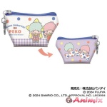 PEKO x Sanrio Characters: Earphone Pouch 05 Little Twin Stars