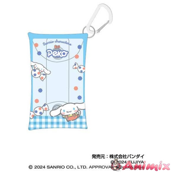 PEKO x Sanrio Characters: Multi Clear Case S Size 04 Cinnamoroll