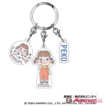 PEKO x Sanrio Characters: Triple Acrylic Key Chain 07 PEKO-Chan