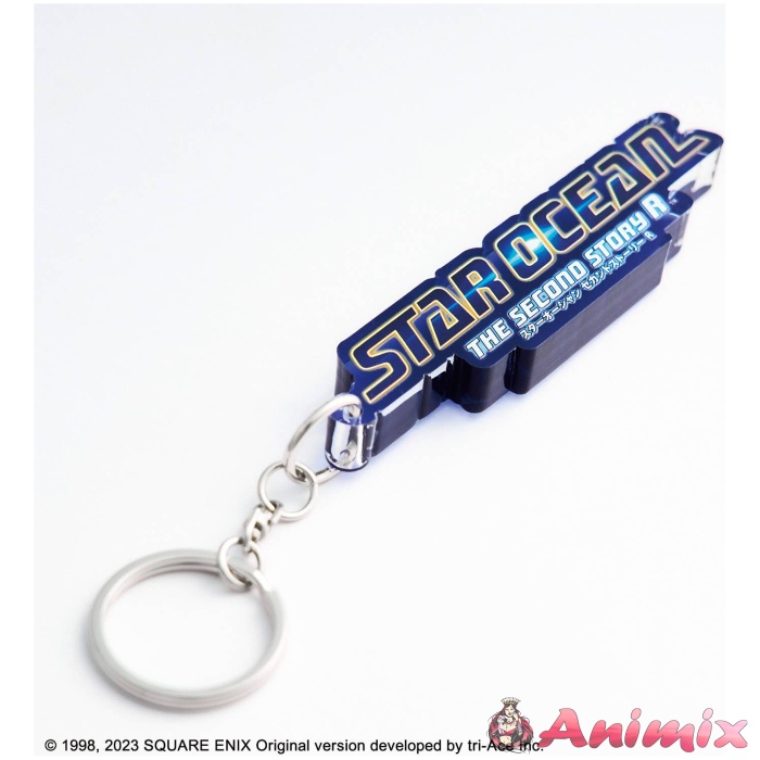 STAR OCEAN THE SECOND STORY R: Logo Acrylic Keychain STAR OCEAN THE SECOND STORY R: Logo Acrylic Keychain