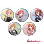 The Quintessential Quintuplets Series : Trading Newly drawnCan Badge 1BOX5pcs