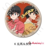 Tv Anime Ranma 1/2: 3Way Can Badge K (Ranma & Ryoga)
