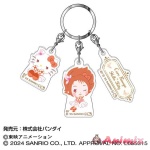 Yes! Precure 5 GoGo! x Sanrio Characters: Triple Acrylic Key Chain 02 Cure Rouge x Hello Kitty