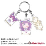 Yes! Precure 5 GoGo! x Sanrio Characters: Triple Acrylic Key Chain 06 Milky Rose x Kuromi