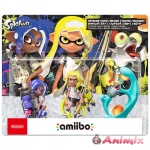 amiibo Octaling Blue & Inkling Yellow & Smallfry (Splatoon)