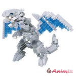 nanoblock NBCC_204 Yu-Gi-Oh Duel Monsters Blue Eyes White Dragon