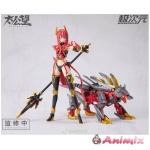 1/10 TKB-01 Yozen & Howling Celestial Dog (Red) Plastic Model Kit