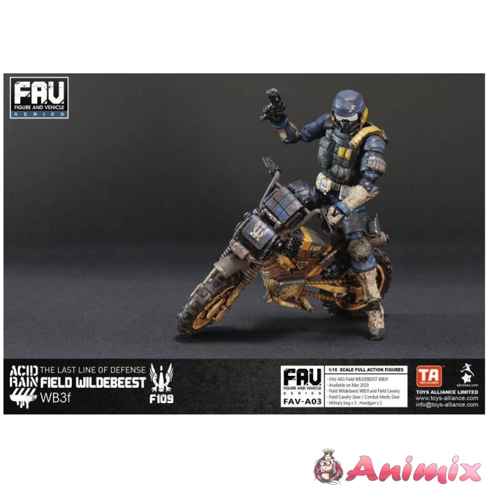 1/18 Acid Rain FAV-A03 Field Wildebeest WB3f - Image 9