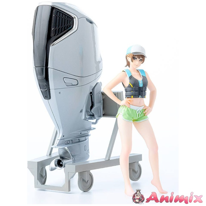 1/20 PLAMAX MF-88 minimum factory Minori with Honda BF350 Outboard Engine - Image 11