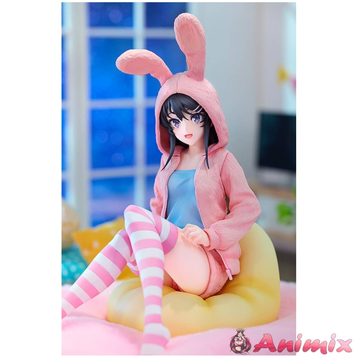 1/7 Rascal Does Not Dream of a Knapsack Kid: Mai Sakurajima Hoodie Look Rabbit Ears ver. - Image 42