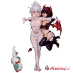 Ayakashi Triangle: Matsuri Kazamaki & Suzu Kanade & Shirogane