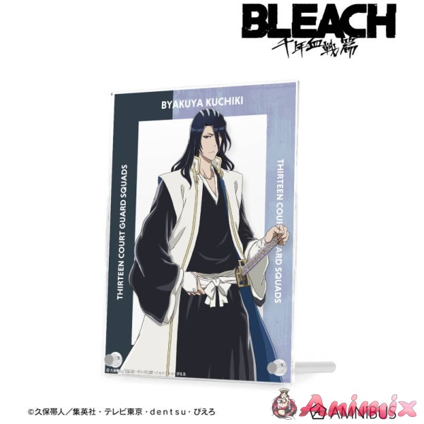 Bleach Millennium Blood War: Original Illustration Byakuya Kuchiki After The Battle Ver. Double Acrylic Panel