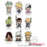 Dr. Stone: Acrylic Petite Stand Vol.01 (Official Mini Chara) 1Box 9pcs