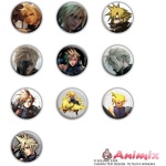 Final Fantasy VII Can Badge Collection Cloud Strife Vol. 1 1Box 10pcs