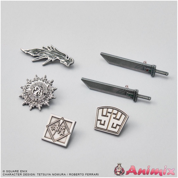 Final Fantasy VII Rebirth Mini Metal Collection: 1Box (6pcs)