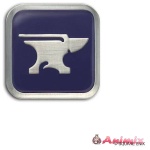 Final Fantasy XIV: Crafter Pin Badge [Blacksmith] (Reissue)